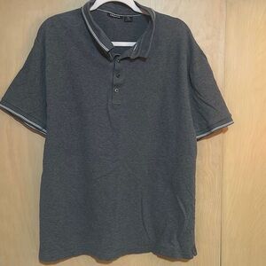 Men's Gray Polo Shirt